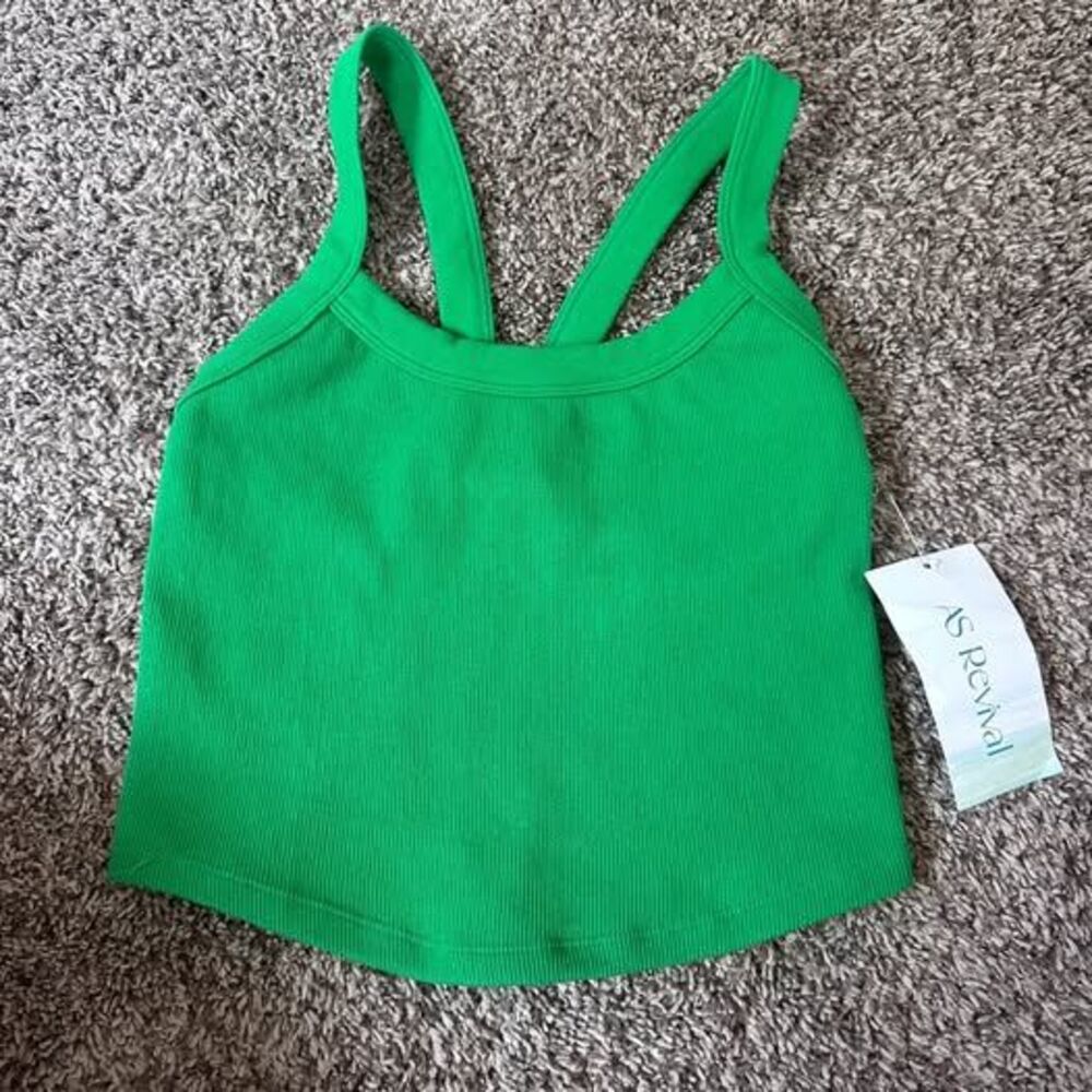 AS Revival Ribbed Tank Top